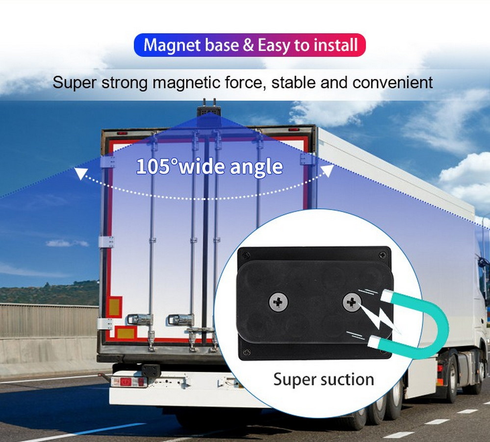 WLAN-Kamera mit Magnet für Transporter
