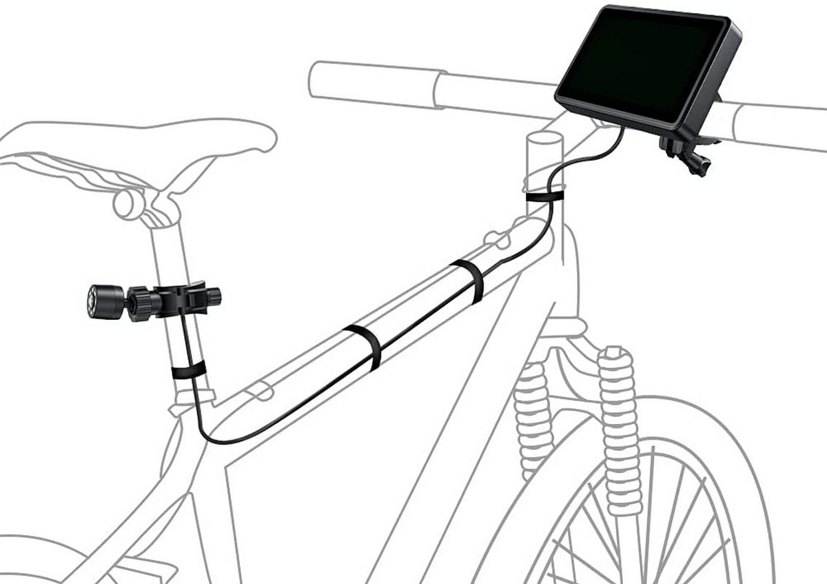 Fahrradkameras und Monitorhalterung