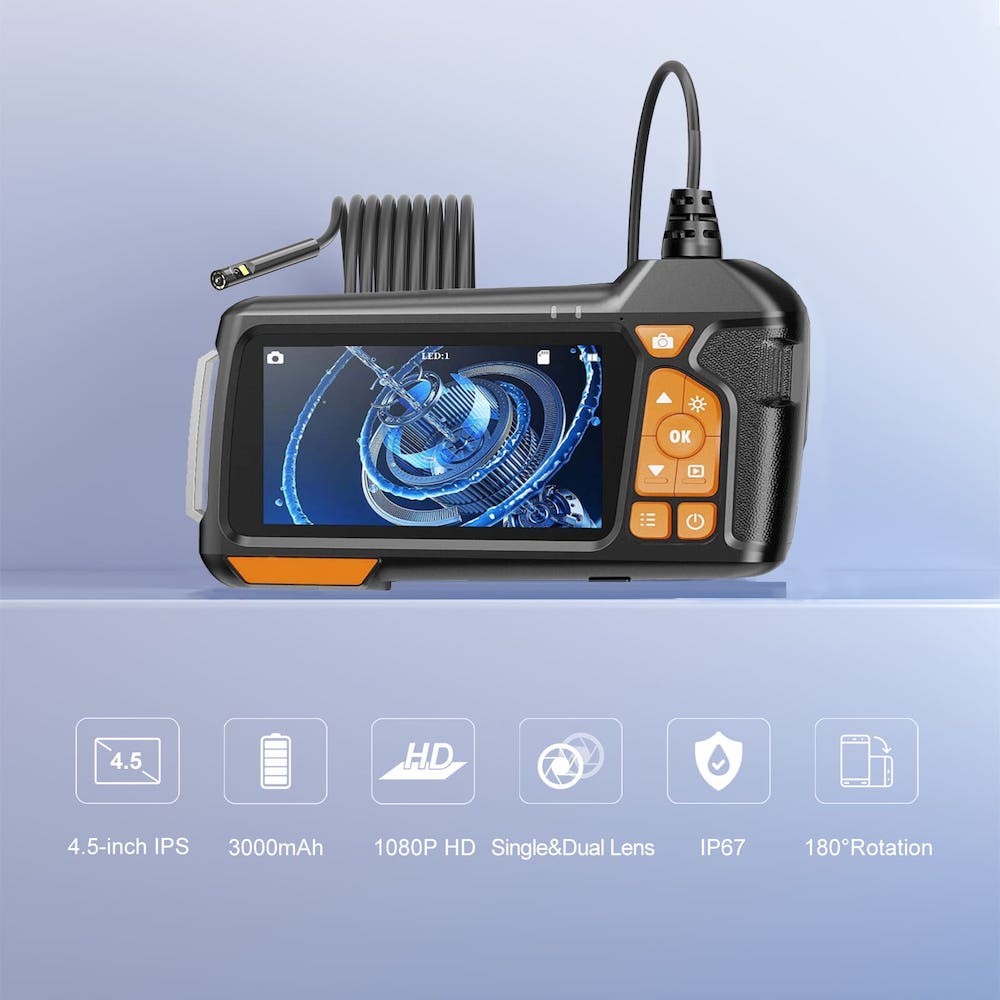 Endoskopische FULL-HD-Dual-8-mm-Kamera