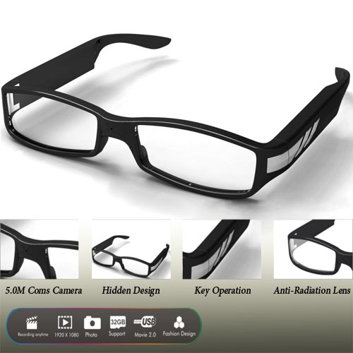 Spy Sonnenbrille mit Kamera und Full-HD-Aufzeichnung