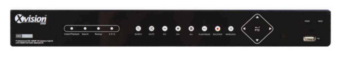 XHR1080 DVR-Recorder mit 16 Kanälen