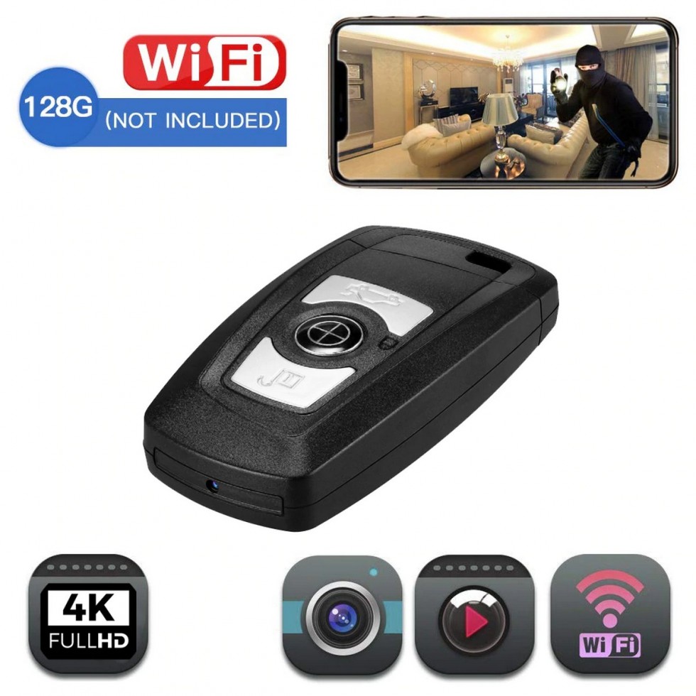 Schlüsselbund Spion Kamera Wifi 5k