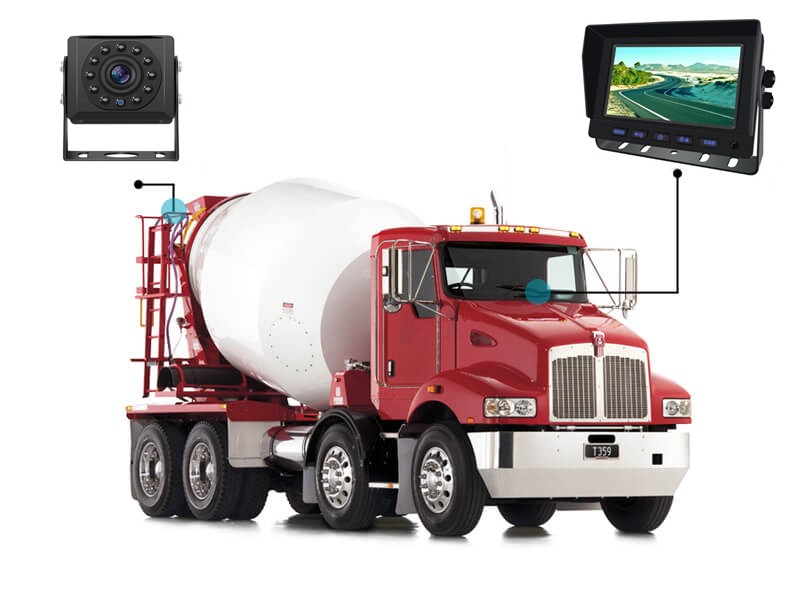 Kamera-Rückfahr-Set für LKW und Maschinen
