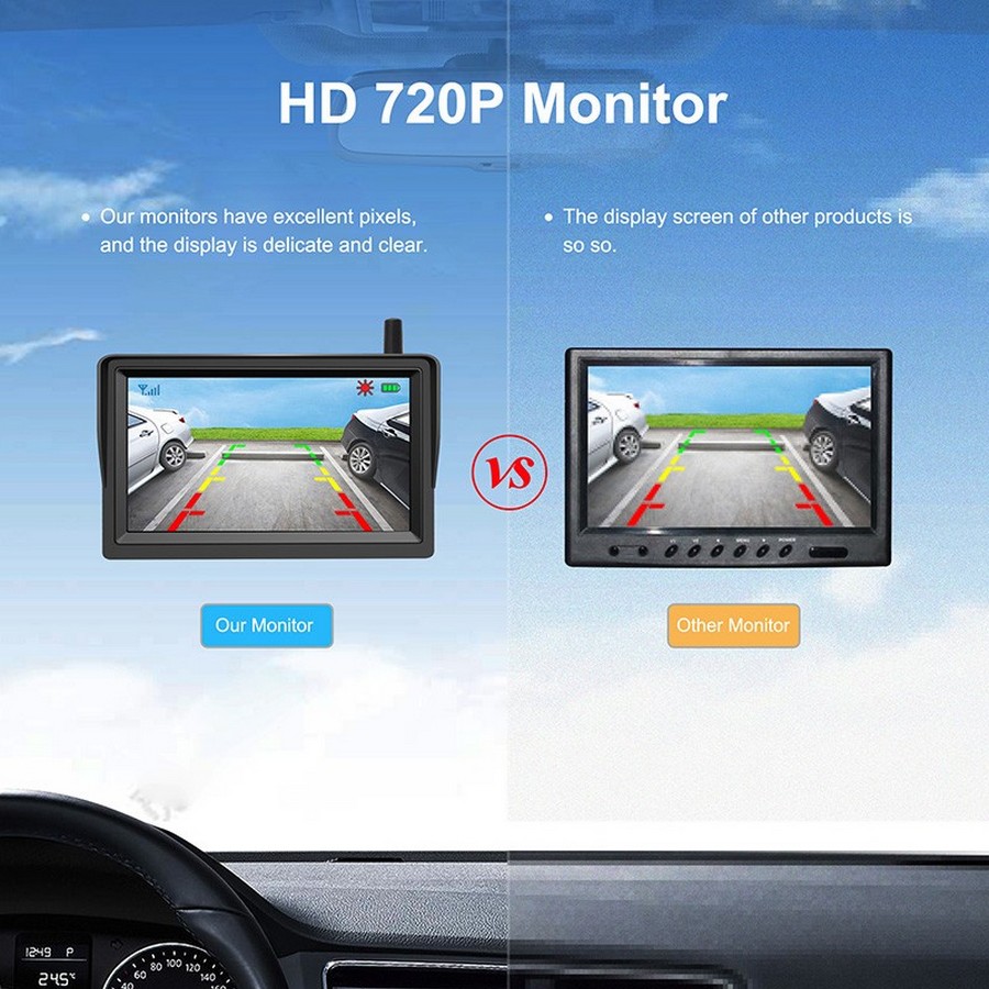 5-Zoll-HD-AHD-Monitor