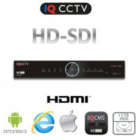 HD-SDI-DVR Standard 4 Eingänge Full HD, HDMI, VGA + 1TB HDD