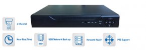 DVR-Recorder AHD (HD720p, 960H) - 4-Kanal