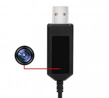 USB-Ladekabel mit eingebauter FULL-HD-Kamera und 8 GB Speicher