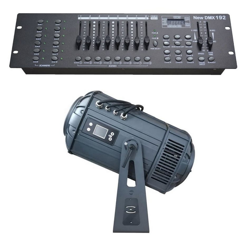 Goboprojektor - Projektions-DMX-Controller