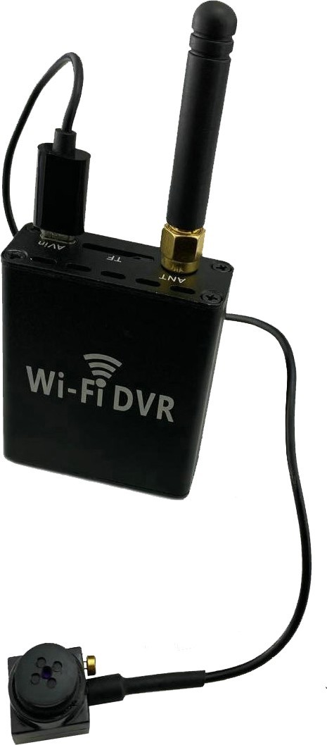 Tastenkameras + WiFi-DVR-Modul für Live-Übertragung
