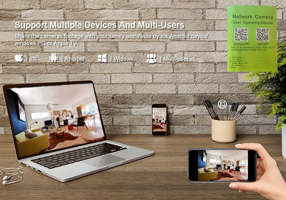 WLAN-Lochloch-Set für iOS, Android