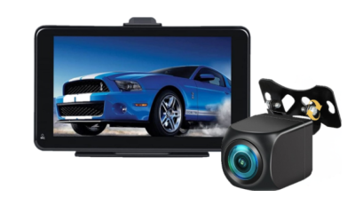 Rückfahrkamera mit Monitor mit WLAN und Bluetooth