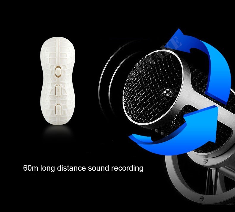 HD Voice Audio Recorder - Spionagerecorder für unbeobachtete Aufnahmen