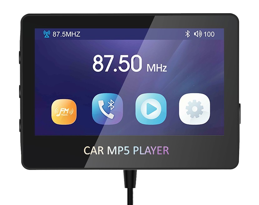 MP5-Player fürs Auto 4,3" Display Bluetooth V5.0