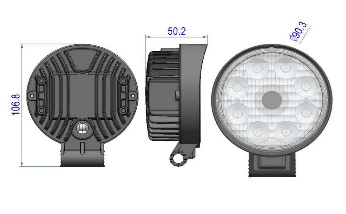 Rückfahrkamera und LED-Licht