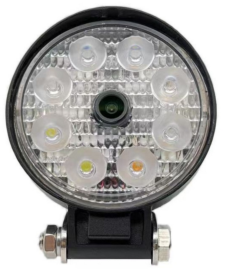 Kombinierte Kamera (Arbeits- oder Rückfahrkamera) mit FULL HD + leistungsstarkem LED-Licht