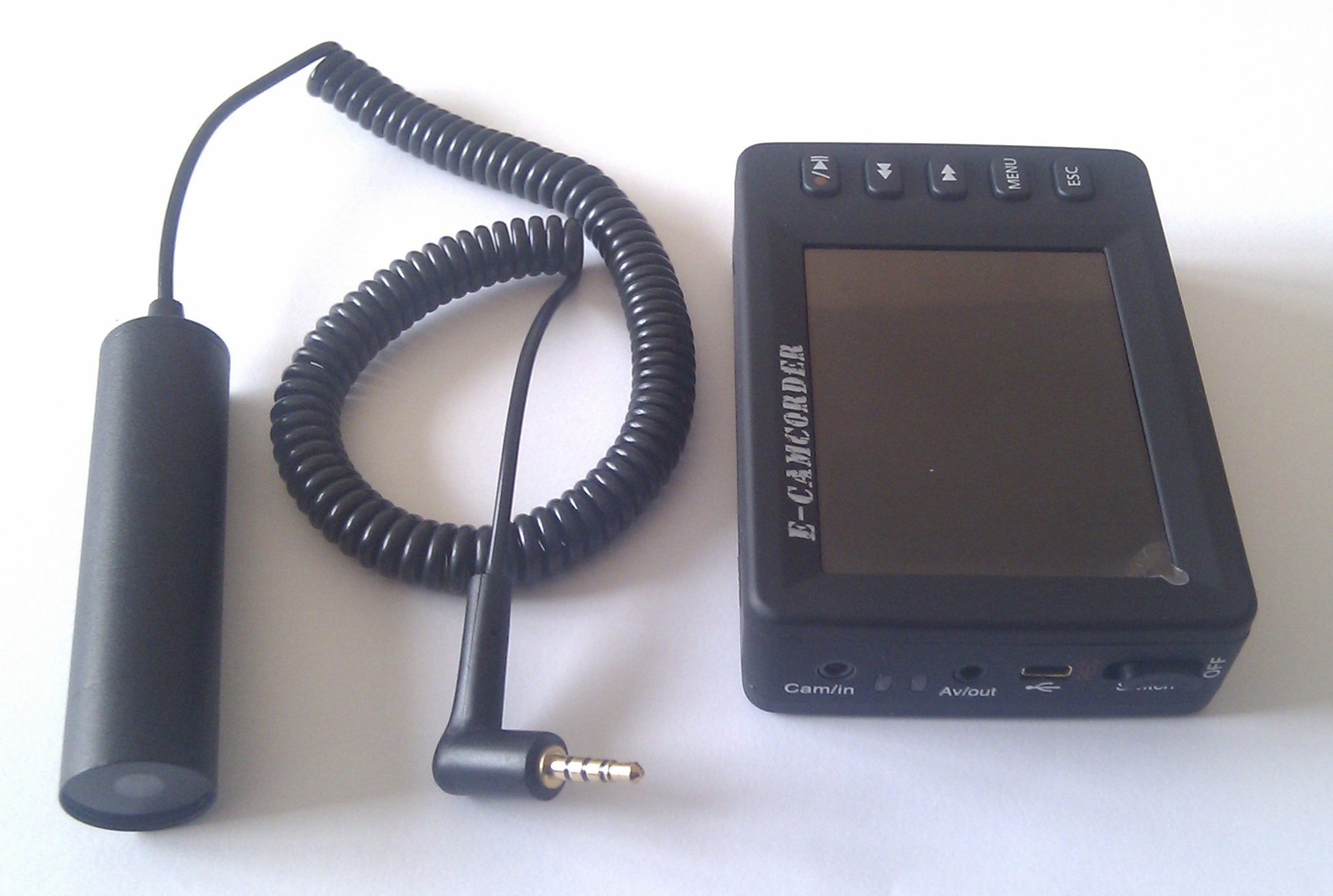 E-Gewehrkugel-Camcorder + 2,5 "LCD