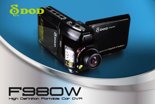Onboard-Kamera im Auto - DOD F980W