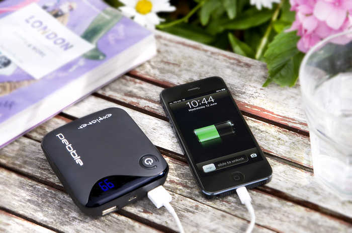 Veho Pebble tragbare Batterie Explorer für Tabletten