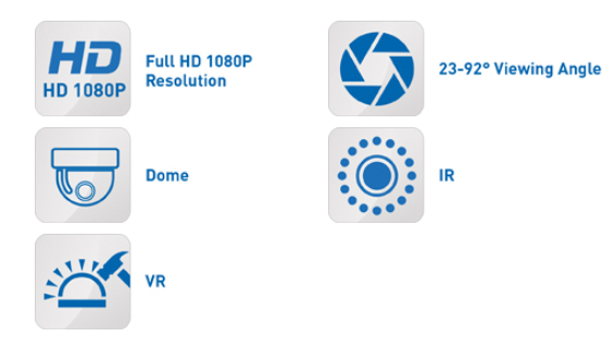 Technische Daten XHC Kamera 1080P