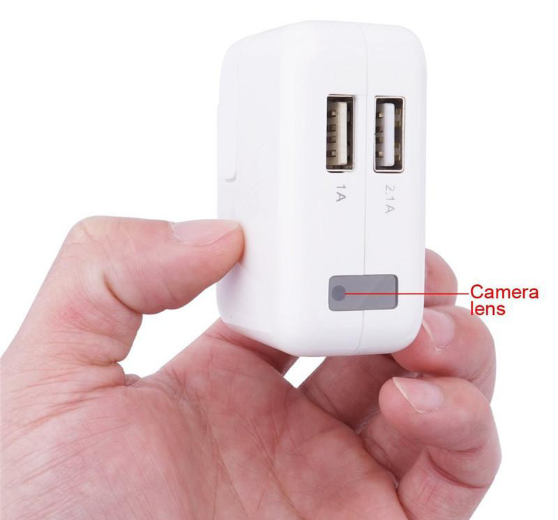 USB-Ladegerät mit versteckter Kamera