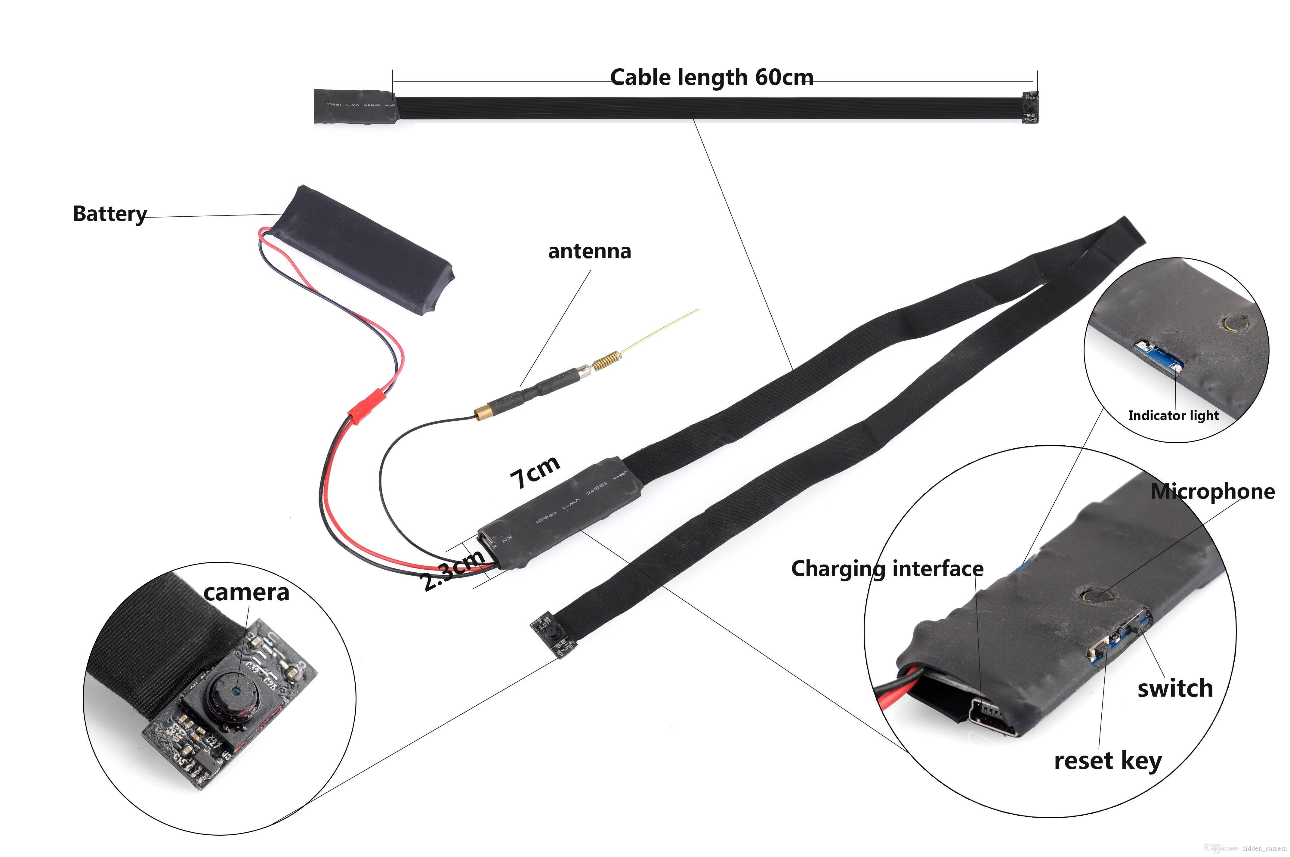 Mini-Lochkamera wifi mit Macht