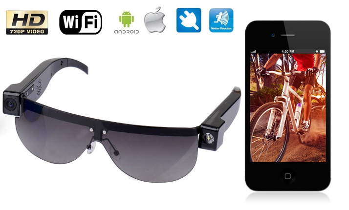 Sonnenbrille mit HP Wifi Kamera