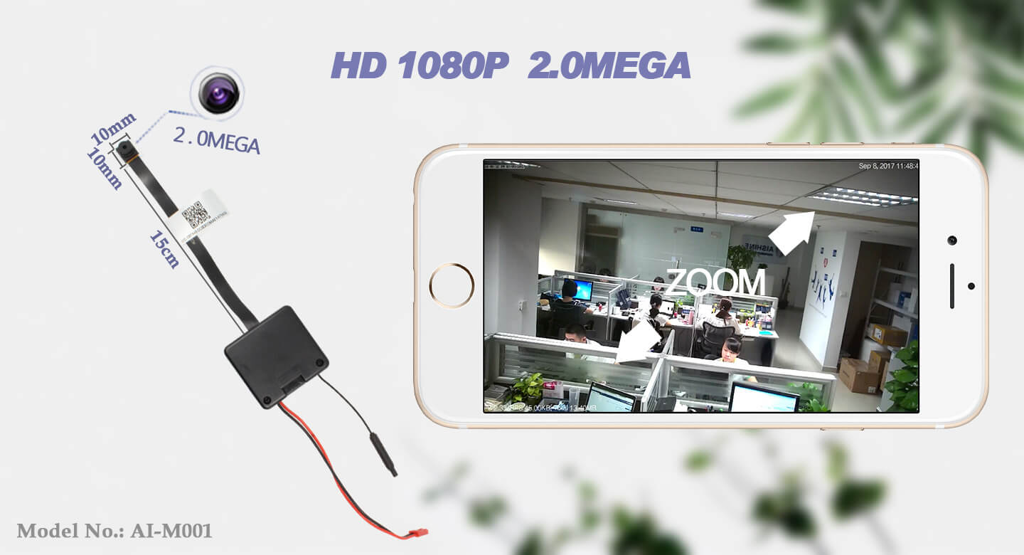 Miniatur-Full-HD-Kamera mit WLAN