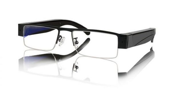 WiFi-Brille mit versteckter FULL HD-Kamera