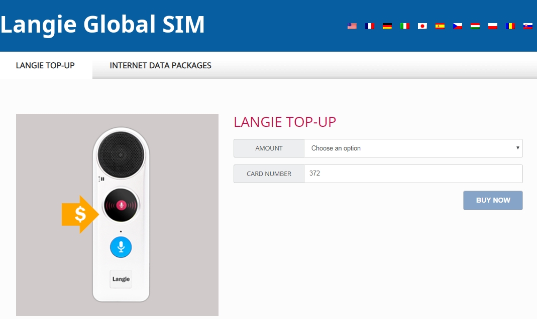 3G LANGIE SIM-Karte