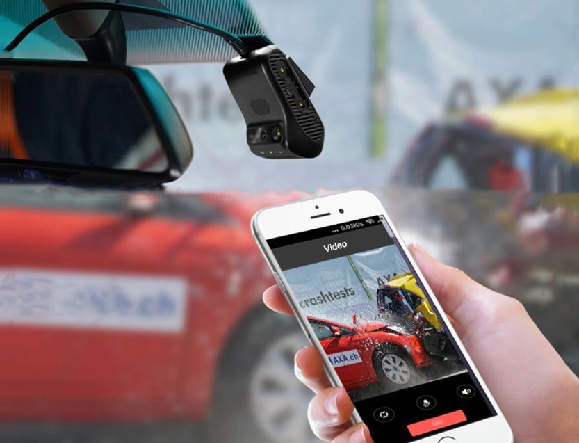Anwendung mit GPS-Auto-Hotspot-Kamera
