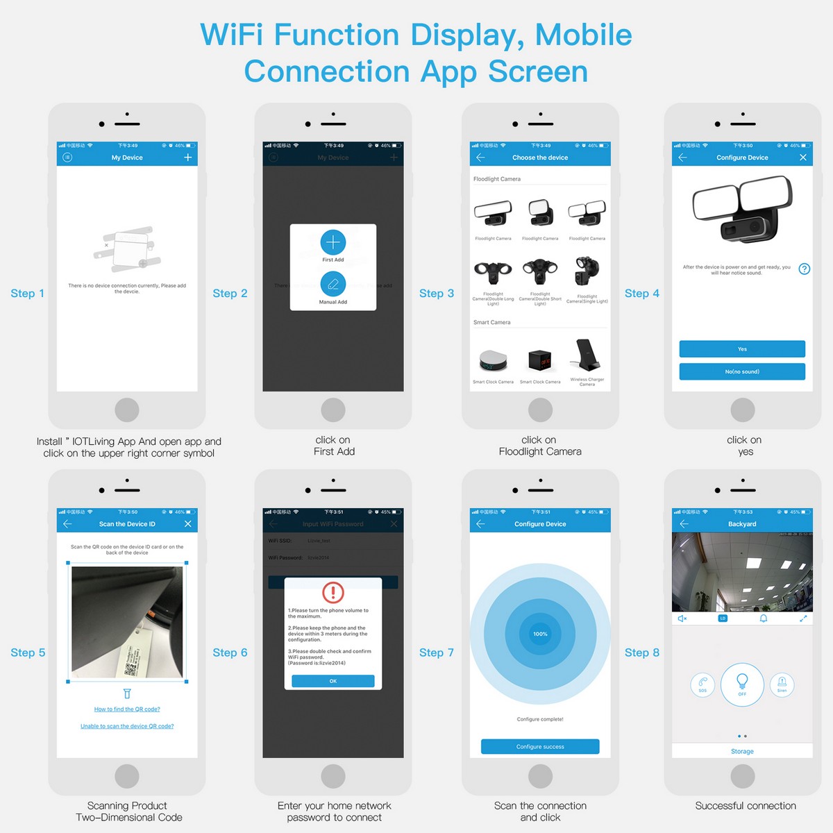 Pairing App Smartphone Kamera im Detektor