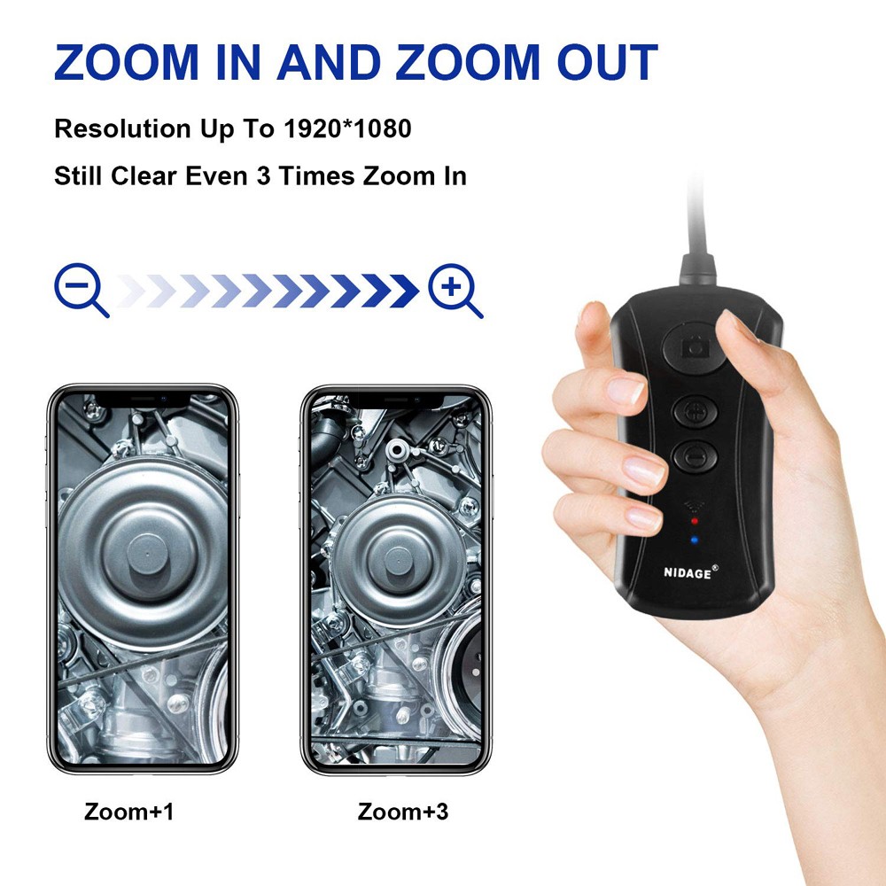 Inspektionskamera für Handy + Zoom