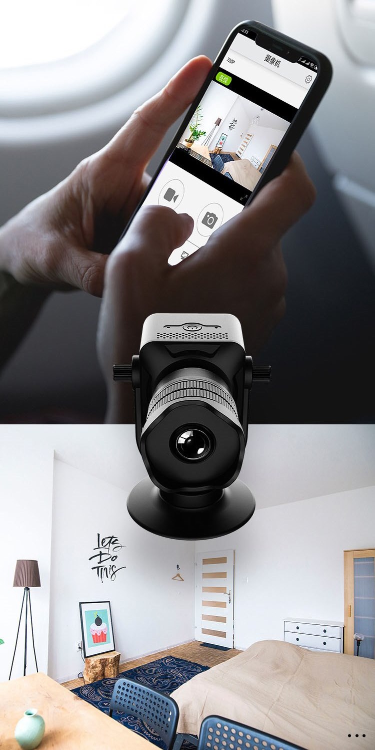 Spionagekamera Live-Stream über App auf dem Handy