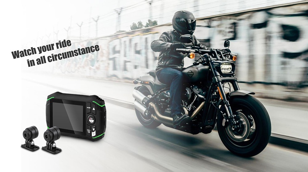 Doppelkamera für Motorrad dod ksb500