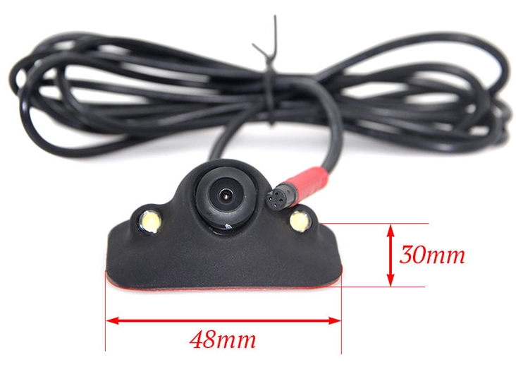Mini-Rückfahrkamera mit LED-Dioden