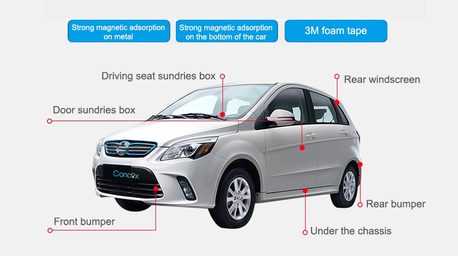 GPS-Locator - starker Magnet