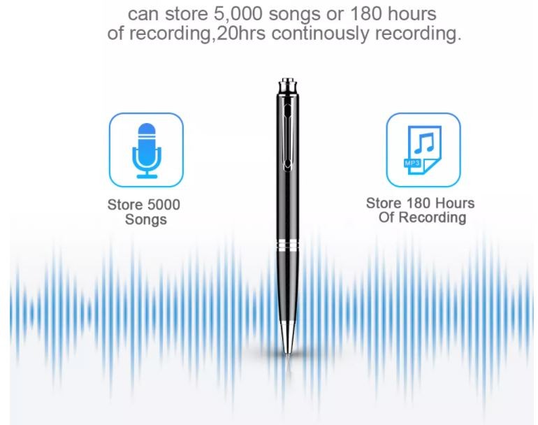 Spionagegerät - Pen Sound Recorder