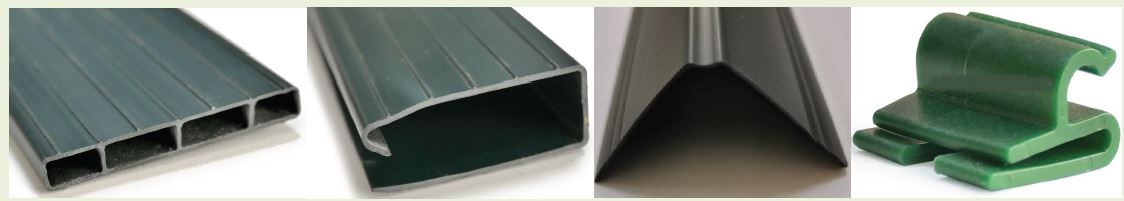 Kunststoffplatten, Lamellen aus PVC-Material