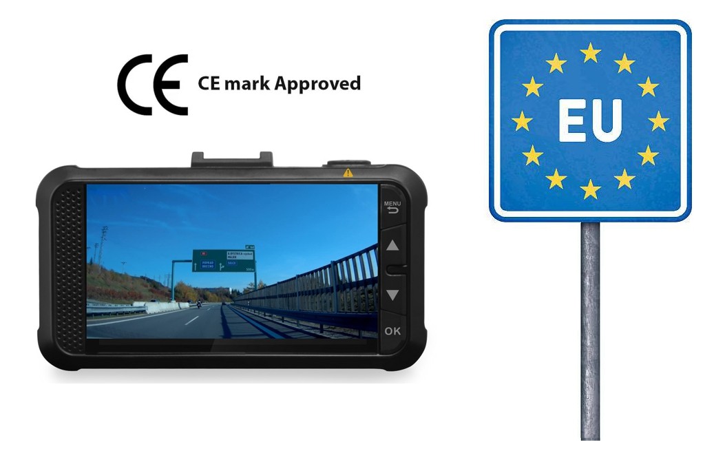 Zertifizierte CE Autokamera für die EU - Autokameras